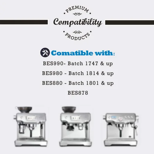 Miniatura 5 de Paquete de 2 filtros de agua de repuesto compatibles con Breville Sage Claro Swiss para máquina de café espresso Oracle Barista Bambino