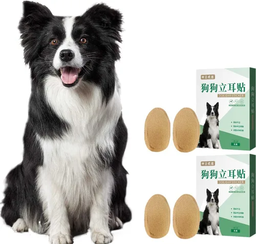Kit de 2 piezas de publicación de orejas de perro para Doberman Pinschers - Cinta para orejas de perro, herramienta de soporte para orejas con cinta