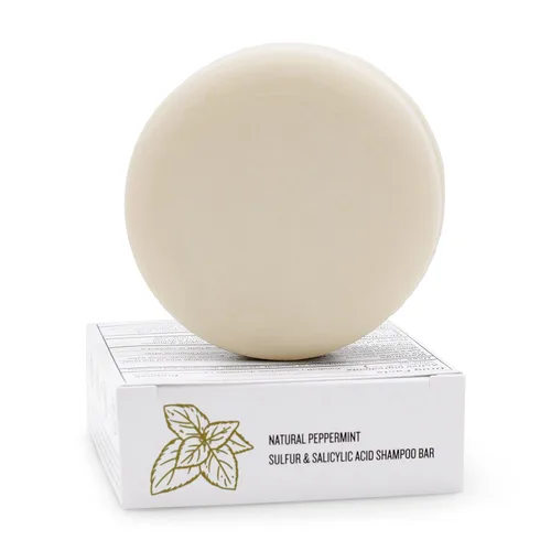 Miniatura 4 de Dermaharmony Barra de champú con ácido salicílico al 5% de azufre y 2% para la caspa (4 oz)