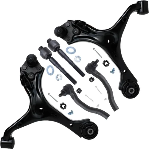 Miniatura 135 de Detroit Axle - Kit de extremo delantero para Chrysler 300 Dodge Charge Challenger 2011-2023, 2 brazos de control inferiores traseros 2 rótulas