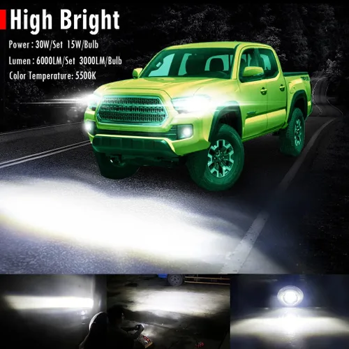 Miniatura 3 de Faro Antiniebla LED con Lente de Reemplazo de Ojo de Ángel con Anillo de Halo para Ford 13-16 Fusion, 11-15 Explorer, 08-14 Focus, 15-17 Mustang