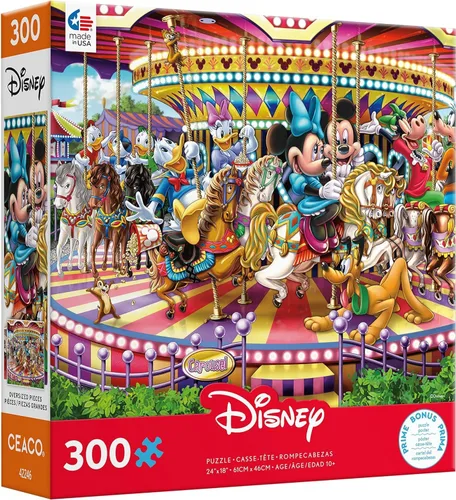 Miniatura 4 de Ceaco - Disney - Carrusel - Rompecabezas de 300 piezas de gran
