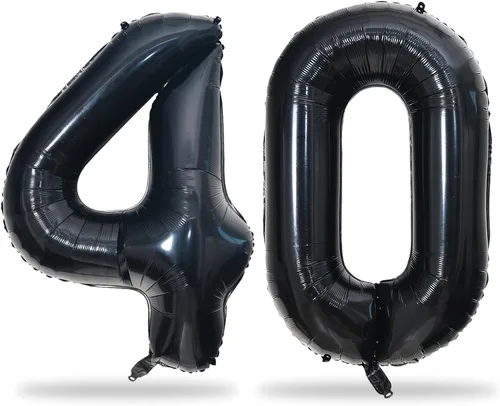 Miniatura 15 de Globos de oro rosa para cumpleaños número 16 para niñas, 40 pulgadas de gran tamaño, globos de lámina de mylar con el número 1 y 6, autoinflables