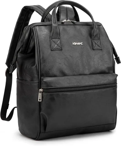 Miniatura 25 de Kinmac Mochila para portátil de estilo abierto para laptop de hasta 15.6 pulgadas, para hombres y mujeres, mochila de viaje al aire libre