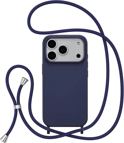 Miniatura 59 de ZTOFERA Funda Crossbody para iPhone 15 Pro con Correa de Cordón Ajustable, Funda Suave de Silicona Líquida para iPhone 15 Pro 6.1 pulgadas - Rosa