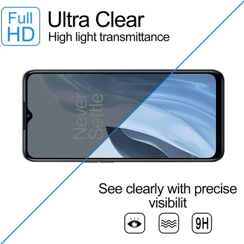 Miniatura 4 de Paquete de 2 protectores de pantalla de privacidad para Oneplus Nord N300 5G [vidrio templado antiespía], Ultra HD, antiarañazos, sin burbujas