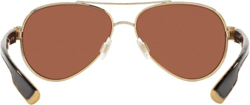 Miniatura 13 de Costa Del Mar Polarized Sunglasses Womens - Loreto Aviator Designer Sunglasses for Women with 100% UV Protection Size 56 580P