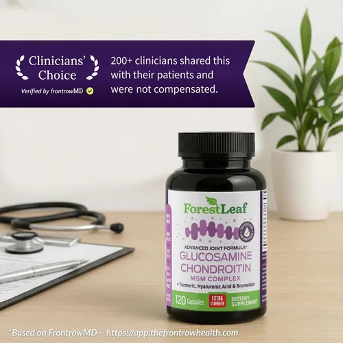 Miniatura 5 de ForestLeaf Glucosamina Condroitina MSM Complejo Suplemento Articular - 1200mg - 120 Cápsulas
