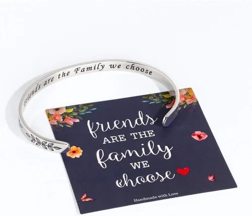 Miniatura 2 de M MOOHAM Pulseras para mujeres y niñas, pulsera de mantra divertida, regalos de joyería inspiradora para mejor amiga, mamá, hija, hijo, hermana