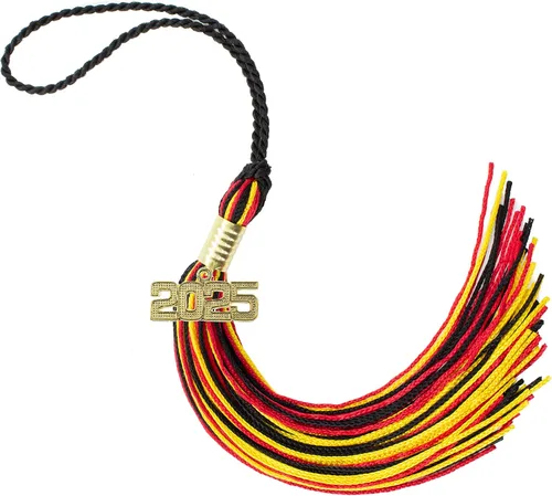 Miniatura 714 de Borla de graduación Aqua 2022, todos los colores escolares disponibles, fabricada en Estados Unidos