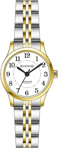 Miniatura 9 de Easy Reader Watch for Women with Solid Stainless Steel Band Ladies Dress Watch Water Resistant