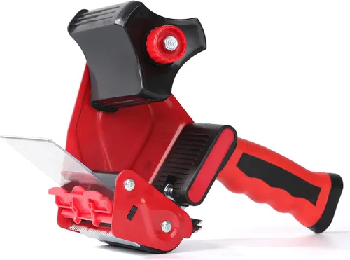 QILIMA Pistola Dispensadora de Cinta de Embalaje de 2" Sello Ligero de Embalaje para Uso con Pistola Dispensadora de Cinta para Envío, Mudanza,