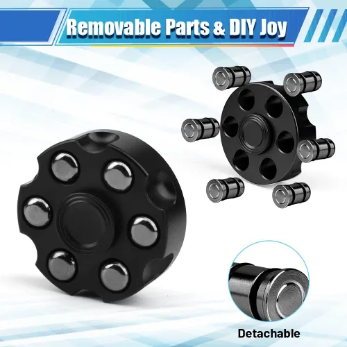 Miniatura 4 de Juguete giratorio deformable para niños y adultos, dispositivo de mano de metal para aliviar el estrés, suministros de regalo de fiesta