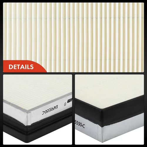 Miniatura 7 de A-Premium Filtro de aire de motor compatible con Kia Sedona 2002 2003 2004 2005 V6 3.5L