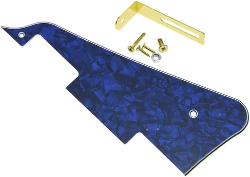 Miniatura 7 de KAISH Golpeador de guitarra LP blanco envejecido de 3 capas con soporte cromado para Epiphone Les Paul