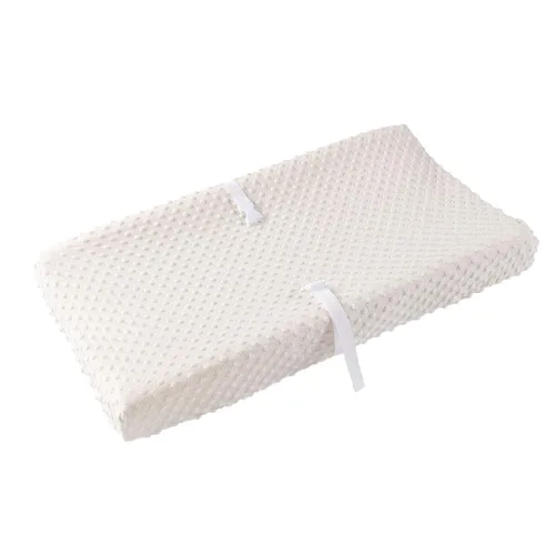 Miniatura 12 de Funda para cambiador de bebé, funda de felpa súper suave para cambiador de pañales para bebés niñas y niños, ultra cómoda, segura para bebés, se