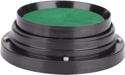 Miniatura 3 de Shanrya Taza automática de dados automática, dados reemplazables negros con 5 dados para pub