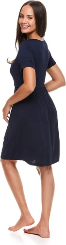 Miniatura 2 de Lamaze Vestido de maternidad para mujer para parto de parto y enfermería