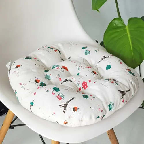 vctops Cojín redondo suave bohemio para silla de jardín, patio, hogar, cocina, oficina, asiento, cojín de 16 pulgadas de diámetro Towel