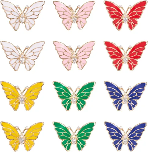 Miniatura 189 de Pandahall - Broches esmaltados de aleación con varios temas, broche de solapa, juego de pines esmaltados