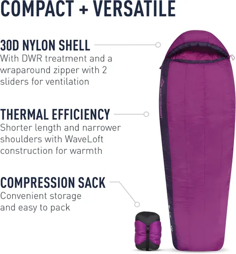 Miniatura 5 de Sea to Summit Quest - Saco de dormir sintético para mujer