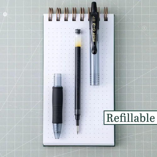 Miniatura 5 de Pilot G2 Premium - Bolígrafos de tinta de gel recargables y retráctiles, punta fina (0.028 in), 16 colores, 16 unidades (17146)