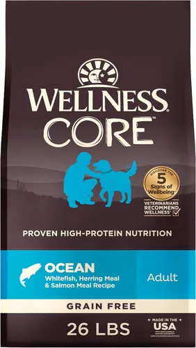 Miniatura 18 de Comida seca para perro sin granos Wellness Core Natural , Marrón/Naranja