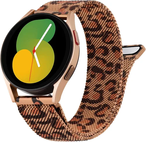 Miniatura 9 de Correas de repuesto para Samsung Galaxy Watch 5, 1.57, 1.73 y 1.77 pulgadas, de acero inoxidable para mujeres y hombres