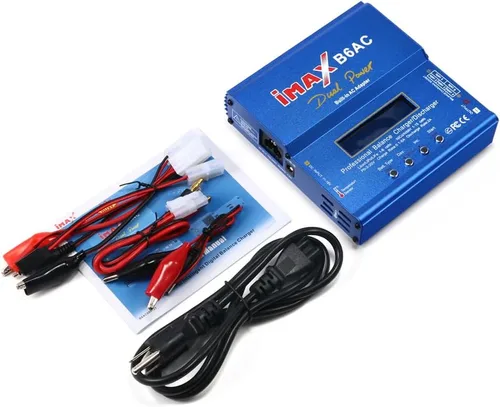 Miniatura 2 de Cargador Imax B6 AC RC 80W 6A Cargador de equilibrio con pantalla LCD digital Fuente de alimentación dual AC/DC Li-ion Life Nimh Nicd PB Lipo