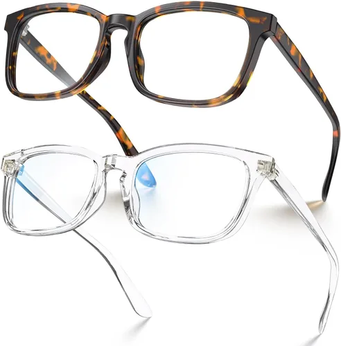 Miniatura 11 de VISOONE - Lentes cuadrados con bloqueo de luz azul y antireflejante para computadora, videojuegos; para mujeres y hombres MONTANA