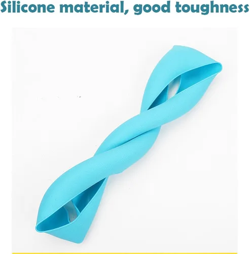 Miniatura 4 de Protector de Volante de Silicona Fresco Antideslizante, Funda Protectora de Volante, Funda Antideslizante para Volante de Coche, Funda de Volante