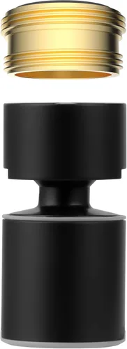 Miniatura 13 de Hibbent Aireador de grifo certificado NSF/ANSI/CAN 61, aireador de fregadero de cocina giratorio de 360°, certificación CUPC accesorio de rociador