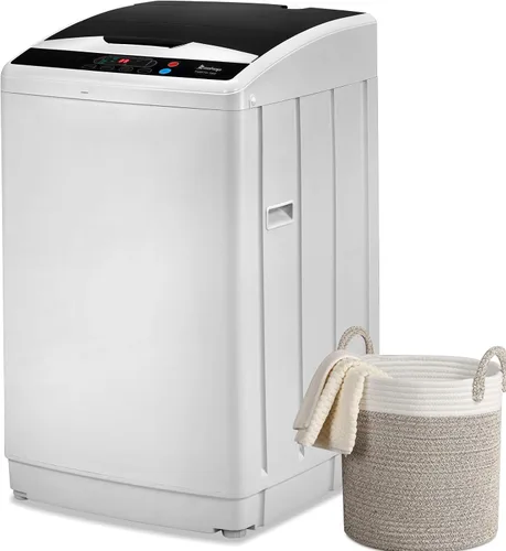 Miniatura 10 de Winado - Lavadora portátil de 15.6 libras / 7.08 kg, lavadora de lavandería completamente automática con tambor de acero inoxidable, lavadora