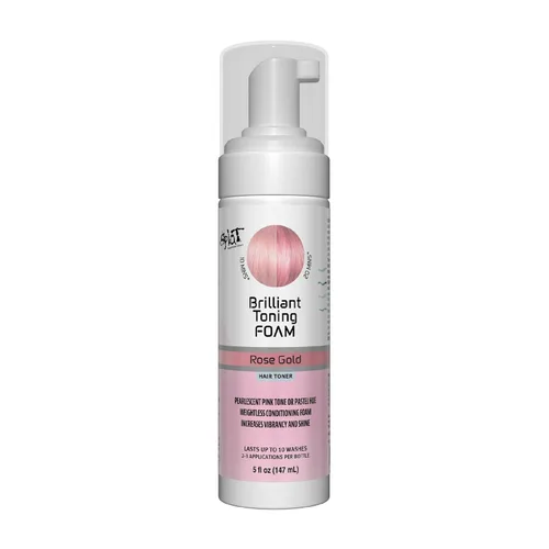 Miniatura 7 de Splat Espuma tonificante brillante, rubio platino, 5 onzas, el tóner para el cabello dura hasta 10 lavados, la espuma acondicionadora ligera aumenta