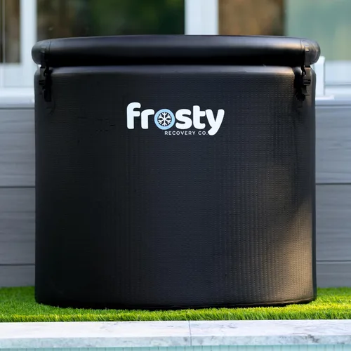 Frosty Ice Pod Pro Cold Plunge – Tina de hielo inflable para terapia de agua fría – Vaina de hielo de grado profesional con compatibilidad con