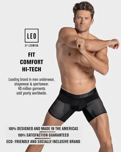 Miniatura 7 de Faja moldeadora para hombre, de la marca Leo