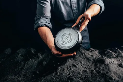 Miniatura 2 de Lodge Blacklock - Sartén de hierro fundido triple sazonado de 7 pulgadas, ligera, fácil de limpiar, utensilios de cocina prémium