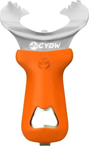 Miniatura 10 de CYDW Herramienta para abridor de tarros Mason sin abolladuras ni daños en la tapa, abrelatas manual multiusos, utensilio de extracción manual