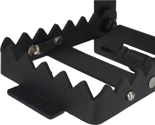 Miniatura 5 de JFG RACING Reposapiés para pasajero trasero ATV plegable antideslizante pedal para pasajero trasero universal para Polaris Sportsman Scrambler
