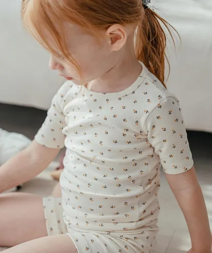 Miniatura 211 de AVAUMA Conjunto de pijama de algodón para bebés y niñas de 6 meses a 7 años