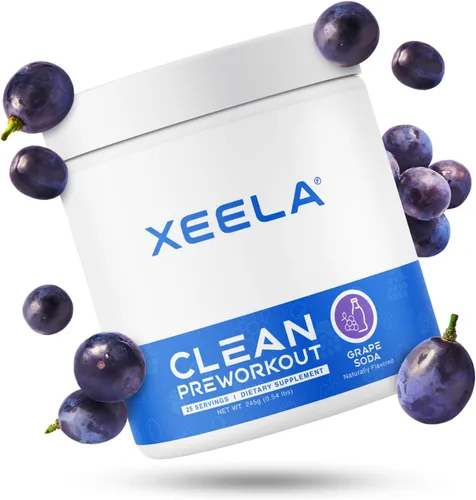 Miniatura 10 de XEELA Pre entrenamiento - Limpio y probado - Sin nerviosismo, seguro y natural - Aumenta la energía termogénica, la concentración y la resistencia