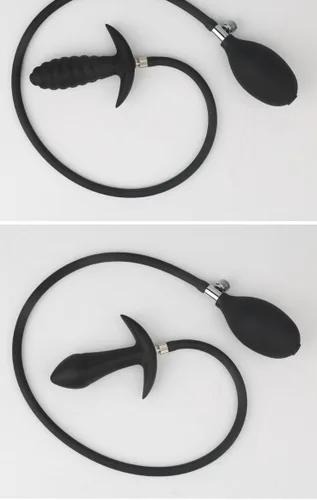 Tapón inflable de silicona para el trasero, juguetes sexuales anales de silicona, entrenador de juguete sexual anal, estimulador de juguete para 01C.