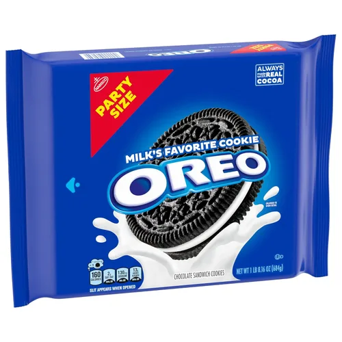 Miniatura 13 de OREO Galletas sándwich de chocolate, tamaño fiesta, 24.16 oz
