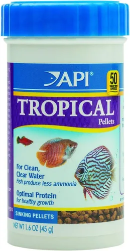 Miniatura 10 de API Goldfish PELLETS - Contenedor de comida para pescado, 4 onzas, mediano, modelo: 833B