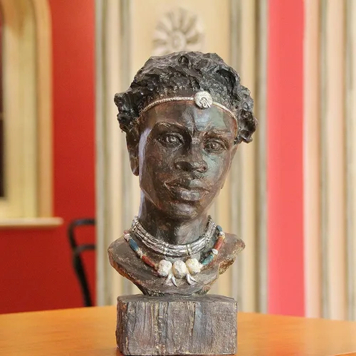 Miniatura 5 de Leekung Estatuas de hombres africanos & Paquete de estatuas de mujeres africanas