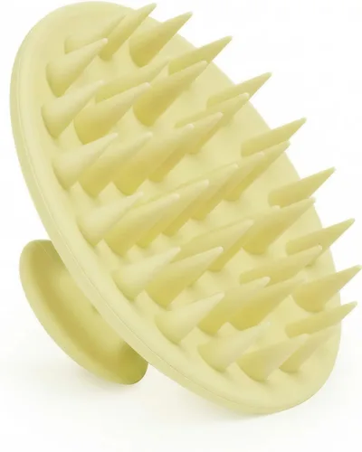 Miniatura 11 de Meartchy Cepillo de champú y masajeador de cuero cabelludo de silicona, cepillo para el cuero cabelludo para el crecimiento del cabello