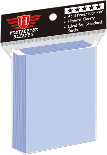 Miniatura 9 de 1000 piezas de protectores rígidos para cartas coleccionables, fundas protectoras suaves, soportes de plástico compatibles con cartas estándar