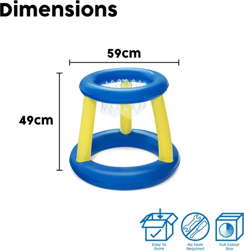 Miniatura 6 de Bestway Φ24/Φ61cm Splash 'N Hoop Juego de agua