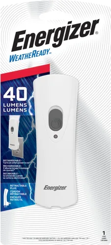 Miniatura 8 de Linternas LED recargables con encendido automático Energizer para fallas de energía en el hogar, linterna LED enchufable para cortes de energía, luz