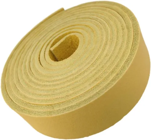 Miniatura 12 de TOFL Tiras de cuero gruesas de 7/8 pulgadas de ancho x 72 pulgadas (6 pies) de largo para manualidades, 1/8 pulgadas de grosor (7-8 onzas), correas